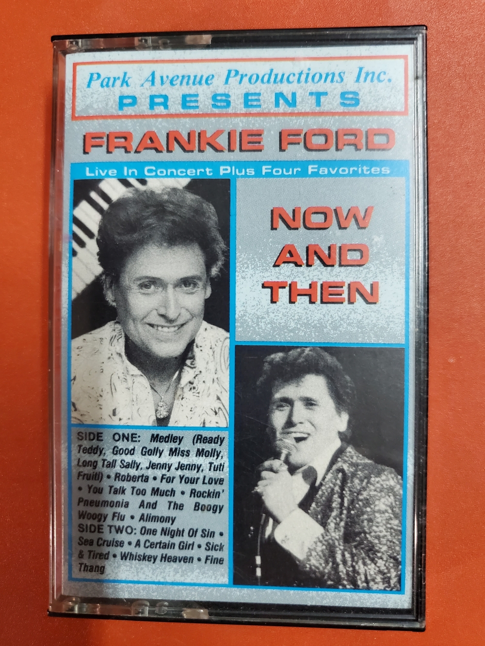 Frankie Ford Now and Then Cassette Tape
